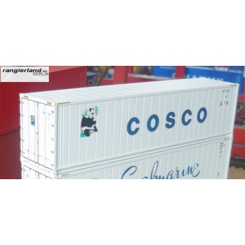 C-RAIL 40ft Kühlcontainer Container Reefer COSCO H0